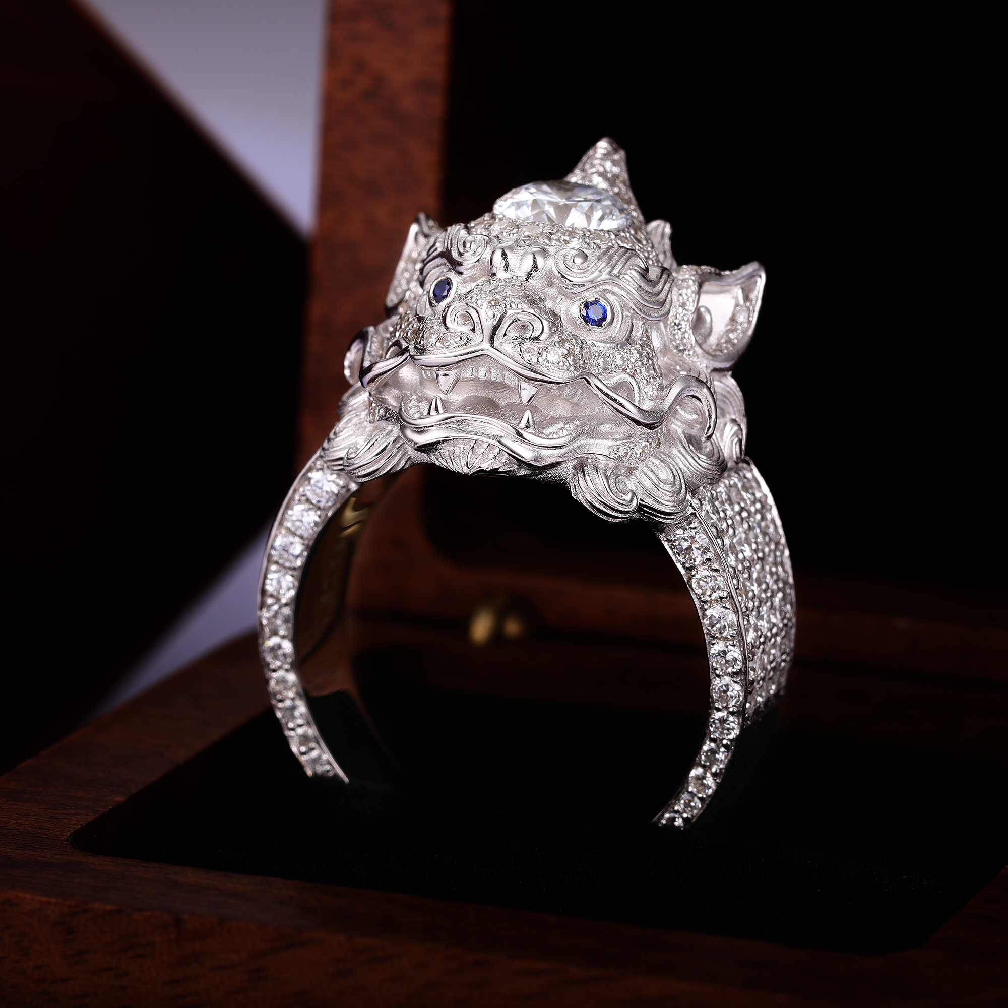 Guardian Lion (Foo Dog) Ring
